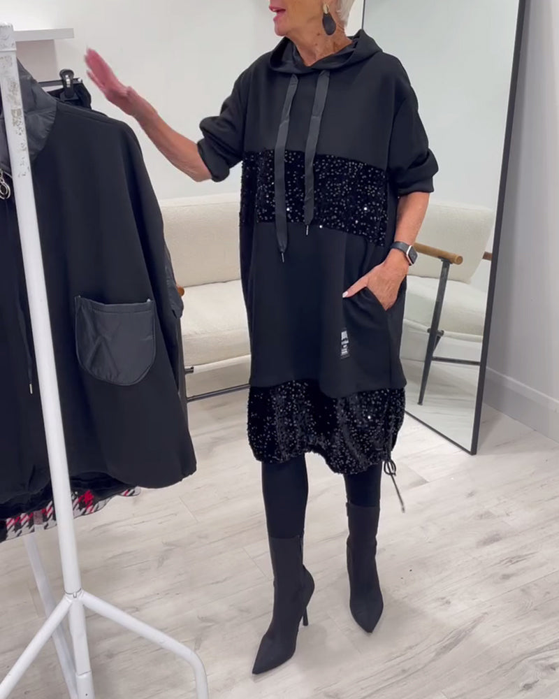 Jade | Trendy Hooded Dress