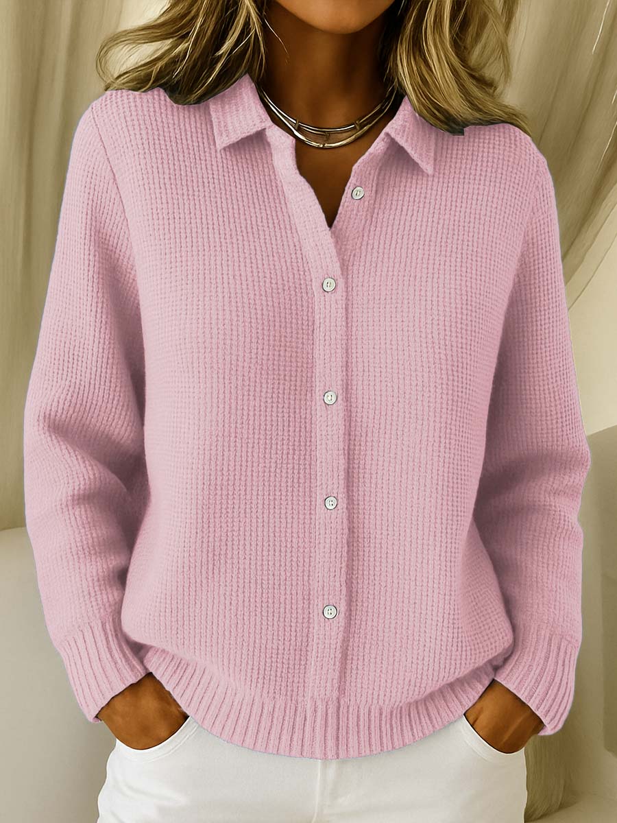 Jovina™ | Knitted Sweater with Buttons