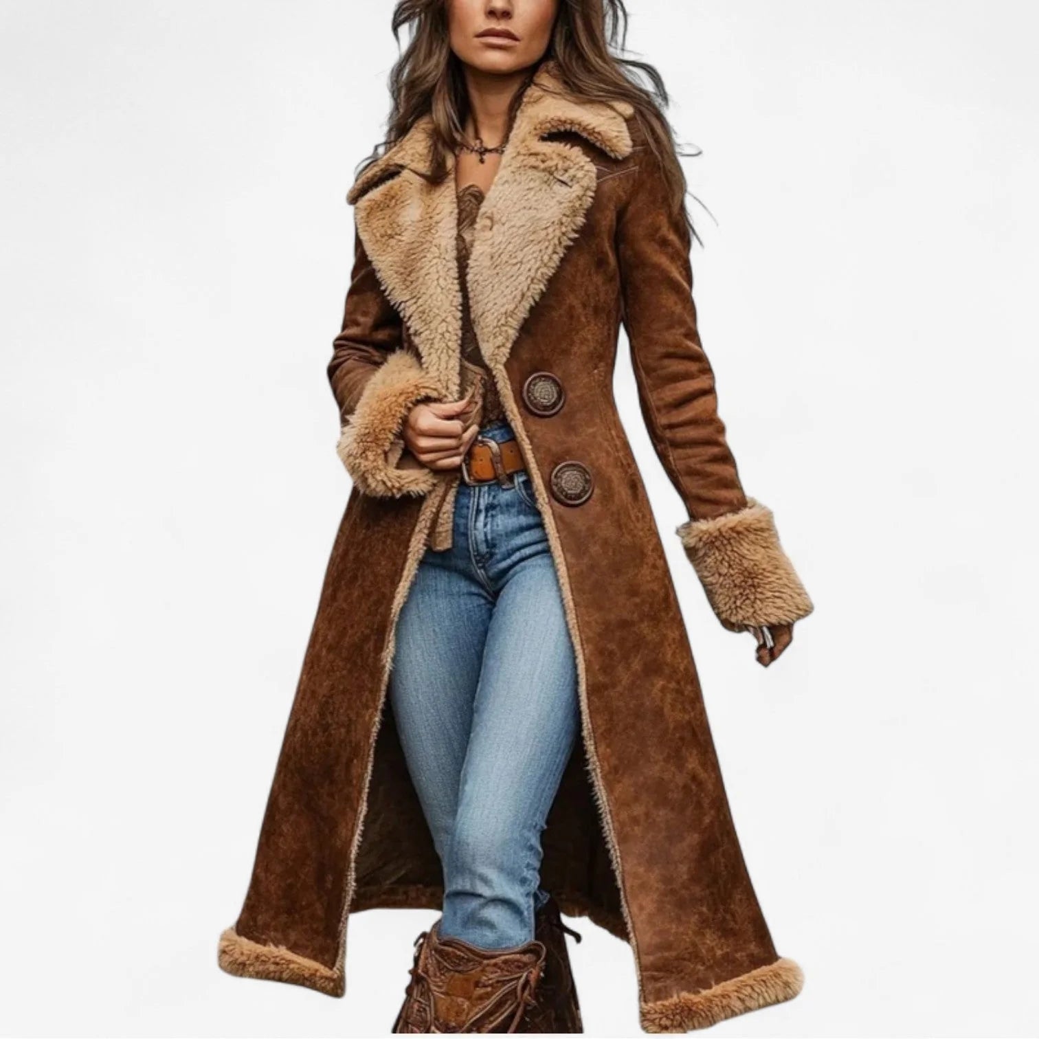 Maya™ | Long Elegant Winter Coat