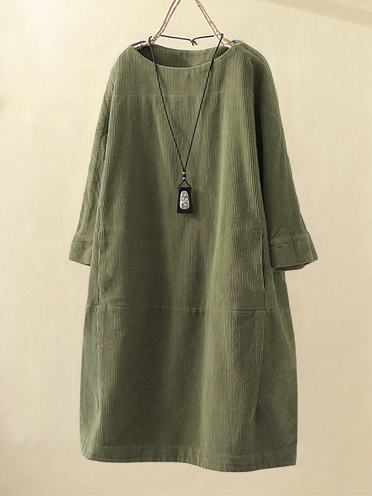 Lily | Corduroy Tunic Dress
