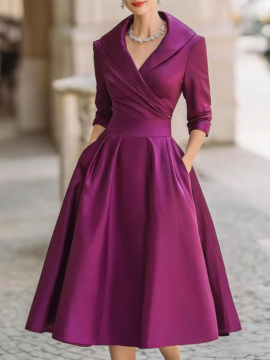 Ava™ | Elegance Midi Dress