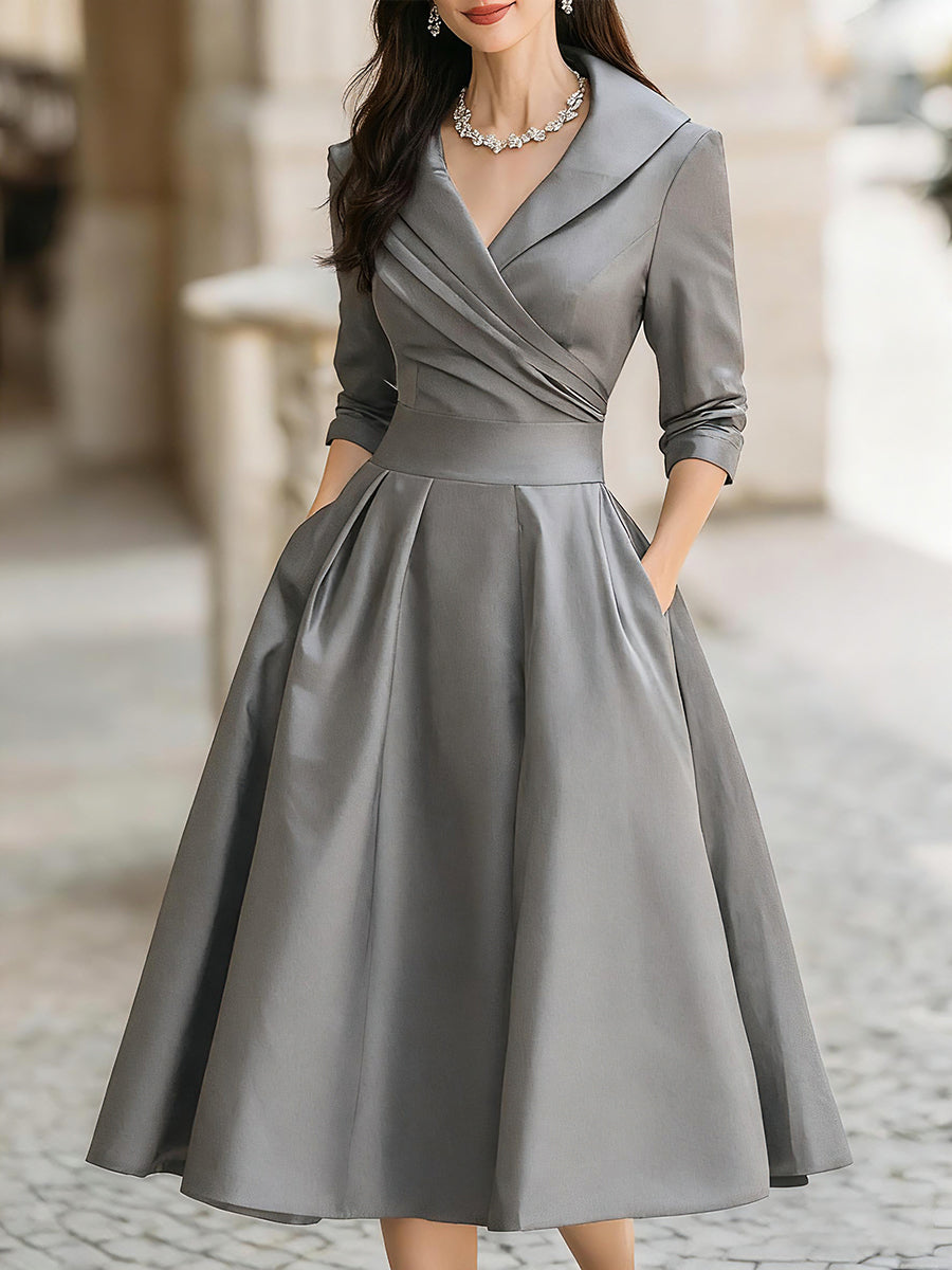 Ava™ | Elegance Midi Dress
