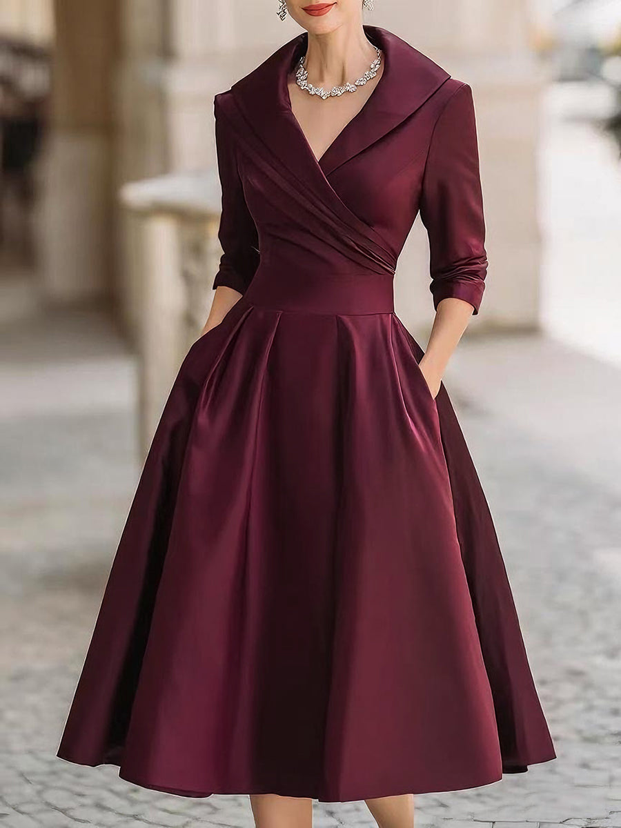 Ava™ | Elegance Midi Dress
