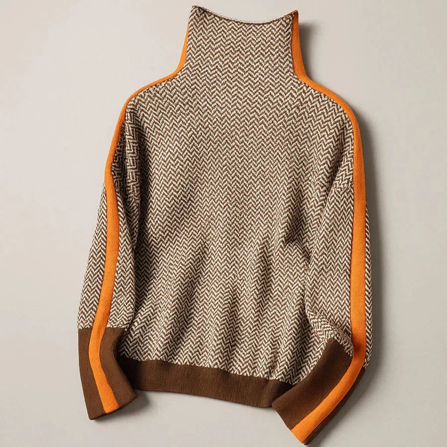 Adelaide™ | Stylish High-neck Cardigan