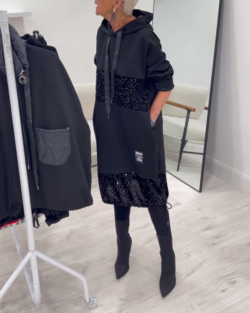 Jade | Trendy Hooded Dress