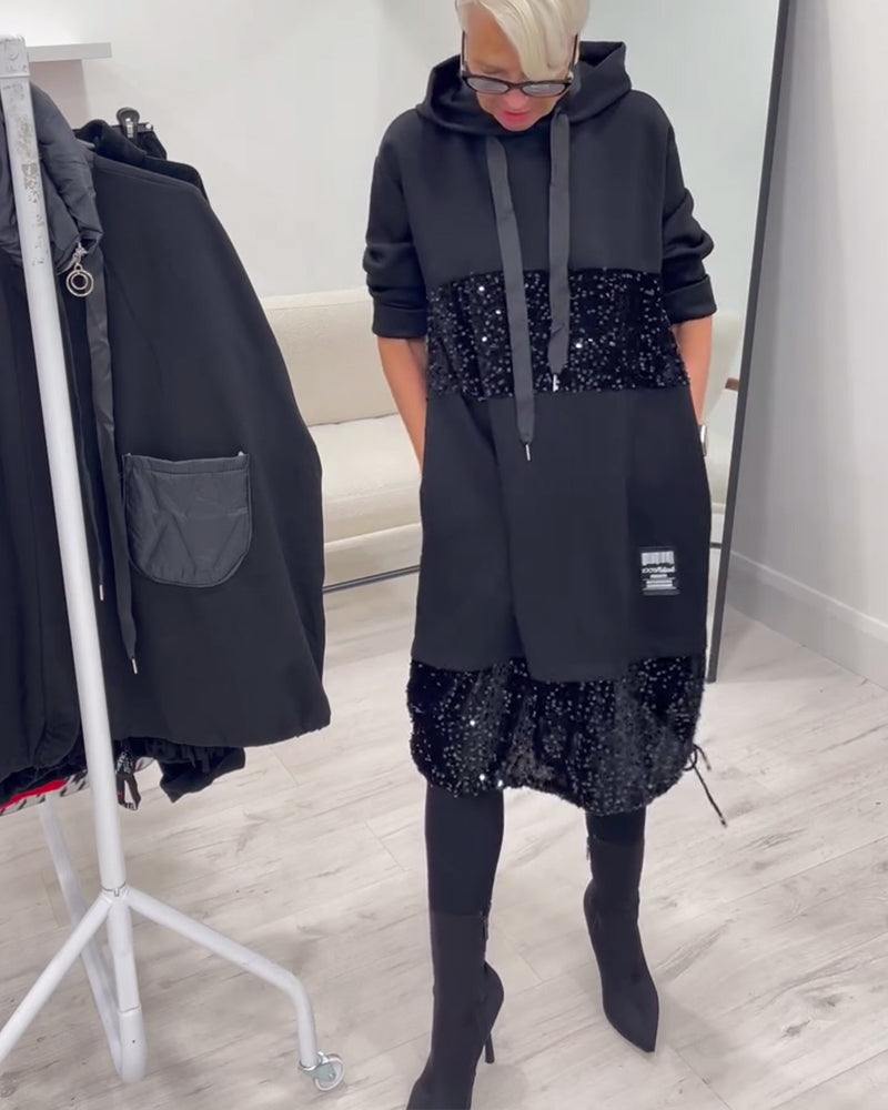 Jade | Trendy Hooded Dress