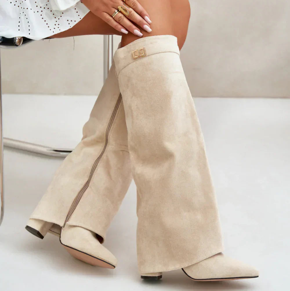 SUEDORA™ | HIGH SUEDE BOOTS