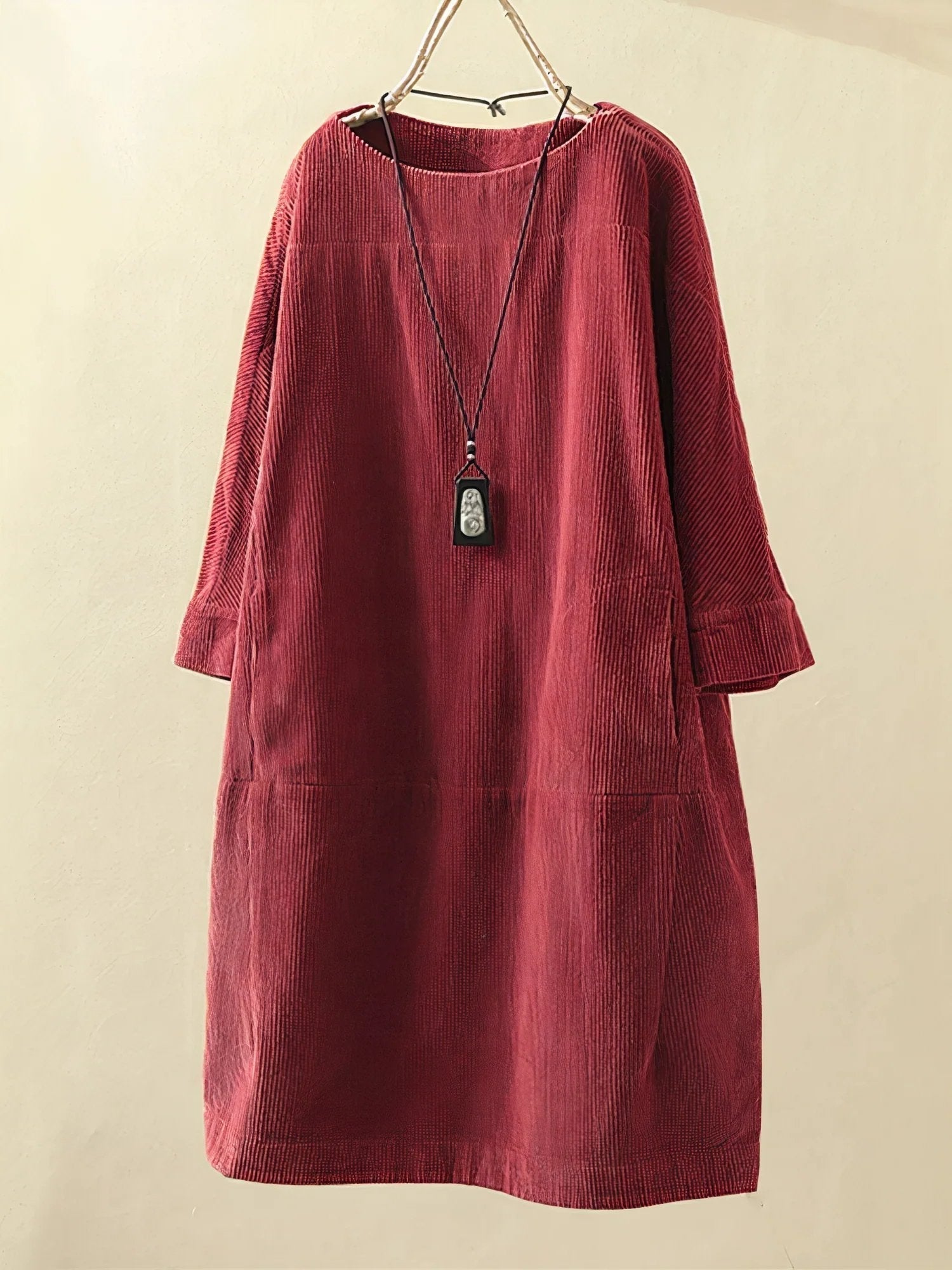 Lily | Corduroy Tunic Dress
